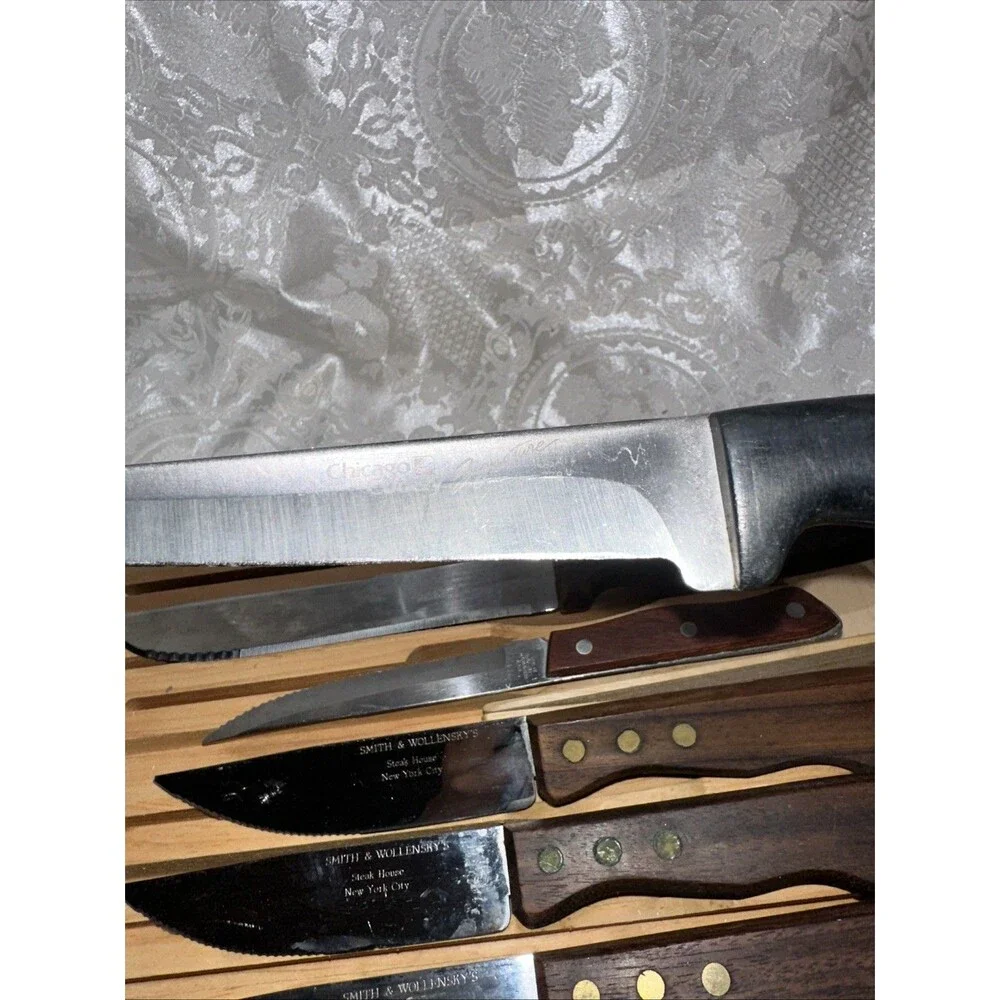 Smith & Wollensky Zwilling JA Henckels 3 piece Steak Knives/ Other Kinds Include